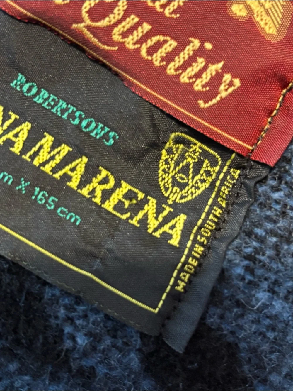 Seanamarena Basotho Heritage Blanket Wool Blend Throw Blanket South Africa